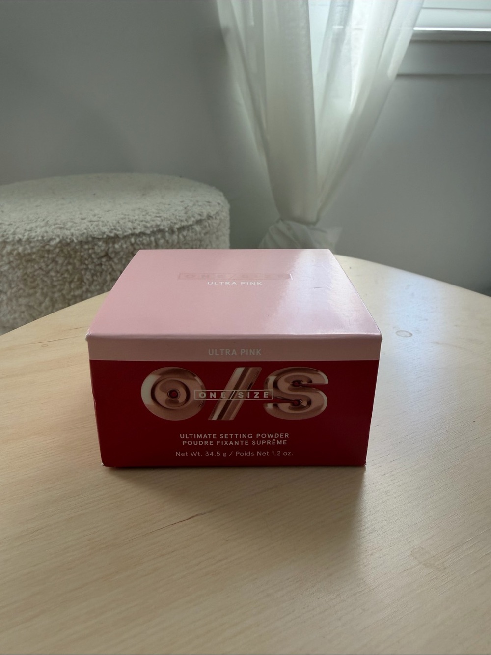 ONE/SIZE Ultra Pink Two-Tone Setting Powder Box